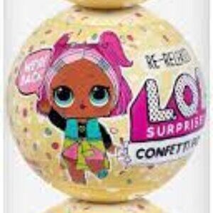 LOL Surprise Confetti Pop 3 Pack Re-released Series 3 Dolls